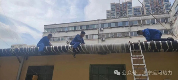 備戰(zhàn)供暖，全面開展小區(qū)試壓工作